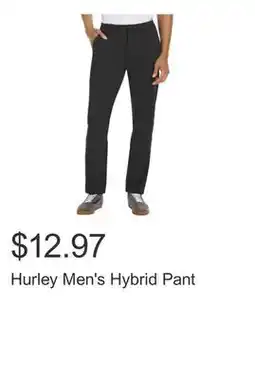 Costco Hurley Men's Hybrid Pant offer