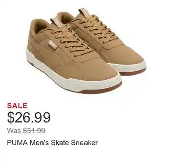Costco PUMA Men's Skate Sneaker offer