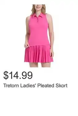 Costco Tretorn Ladies' Pleated Skort offer