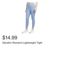 Costco Danskin Women's Lightweight Tight offer