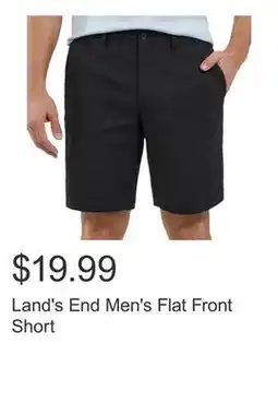 Costco Land's End Men's Flat Front Short offer