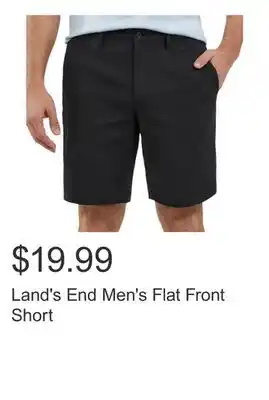 Costco Land's End Men's Flat Front Short offer