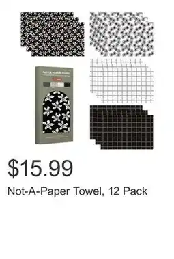 Costco Not-A-Paper Towel, 12 Pack offer