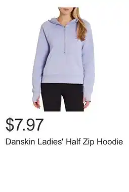 Costco Danskin Ladies' Half Zip Hoodie offer