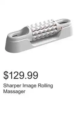Costco Sharper Image Rolling Massager offer