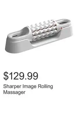 Costco Sharper Image Rolling Massager offer