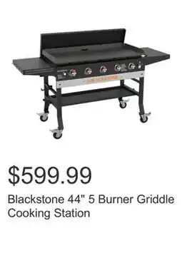 Costco Blackstone 44 5 Burner Griddle Cooking Station offer