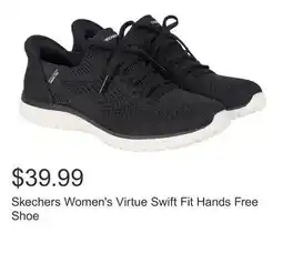 Costco Skechers Women's Virtue Swift Fit Hands Free Shoe offer