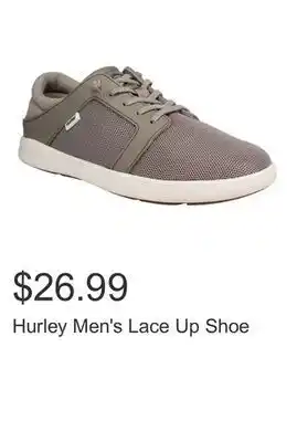Costco Hurley Men's Lace Up Shoe offer