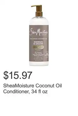 Costco SheaMoisture Coconut Oil Conditioner, 34 fl oz offer