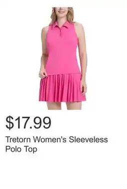 Costco Tretorn Women's Sleeveless Polo Top offer