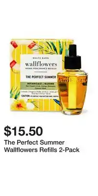 Bath & Body Works The Perfect Summer Wallflowers Refills 2-Pack offer