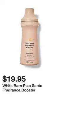 Bath & Body Works White Barn Palo Santo Fragrance Booster offer