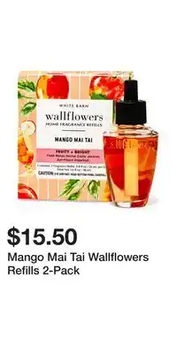 Bath & Body Works Mango Mai Tai Wallflowers Refills 2-Pack offer