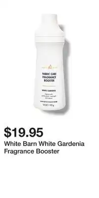 Bath & Body Works White Barn White Gardenia Fragrance Booster offer