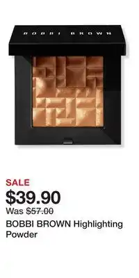 Ulta Beauty BOBBI BROWN Highlighting Powder offer
