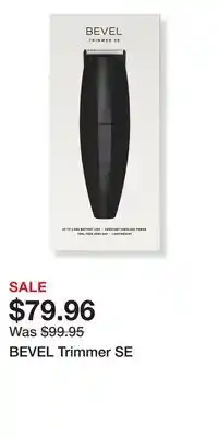 Ulta Beauty BEVEL Trimmer SE offer