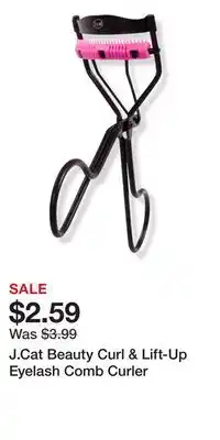 Ulta Beauty J.Cat Beauty Curl & Lift-Up Eyelash Comb Curler offer