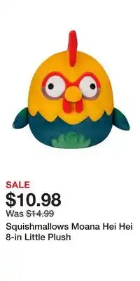 Game Stop Squishmallows Moana Hei Hei 8-in Little Plush offer