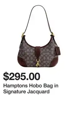 Belk Hamptons Hobo Bag in Signature Jacquard offer