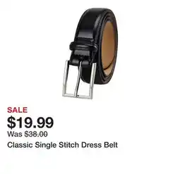 Belk Classic Single Stitch Dress Belt offer