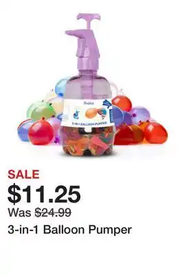 Belk 3-in-1 Balloon Pumper offer