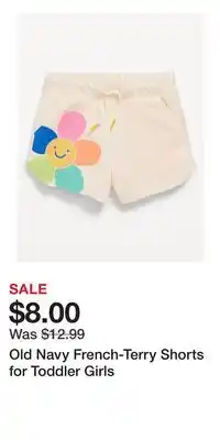 Old Navy Old Navy French-Terry Shorts for Toddler Girls offer