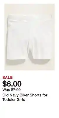 Old Navy Old Navy Biker Shorts for Toddler Girls offer