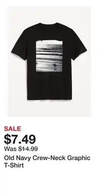 Old Navy Old Navy Crew-Neck Graphic T-Shirt offer
