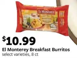 Fareway El Monterey Breakfast Burritos offer