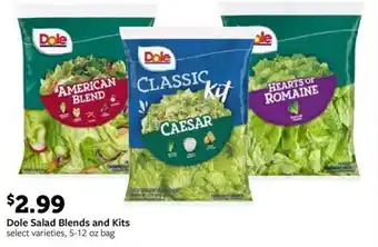 Fareway Dole Salad Blends and Kits offer