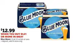 Fareway Blue Moon offer