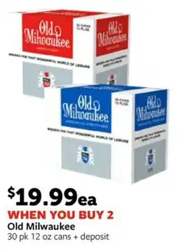 Fareway Old Milwaukee offer