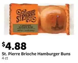 Fareway St. Pierre Brioche Hamburger Buns offer