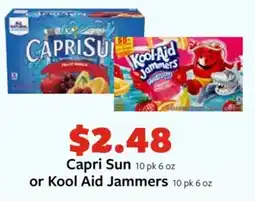 Fareway Capri Sun or Kool Aid Jammers offer