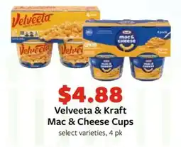 Fareway Velveeta & Kraft Mac & Cheese Cups offer