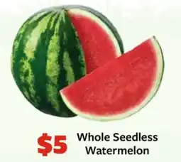 Fareway Whole Seedless Watermelon offer