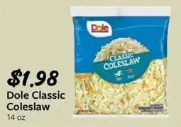 Fareway Dole Classic Coleslaw offer