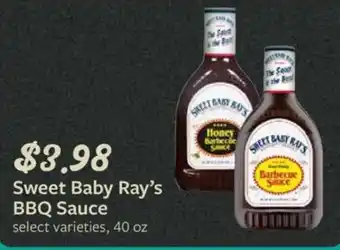Fareway Sweet Baby Ray's BBQ Sauce offer