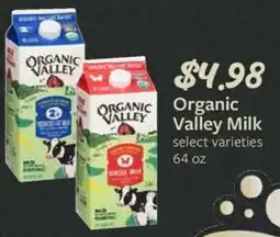 Fareway Organic Valley Milk offer