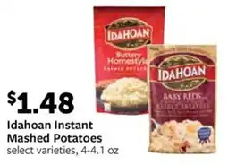 Fareway Idahoan Instant Mashed Potatoes offer