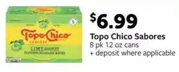 Fareway Topo Chico Sabores offer