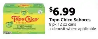 Fareway Topo Chico Sabores offer