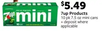Fareway 7up Products offer
