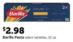 Fareway Barilla Pasta offer
