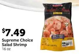 Fareway Supreme Choice Salad Shrimp offer