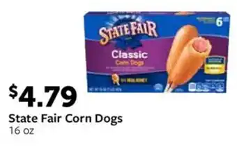 Fareway State fair corn dogs offer