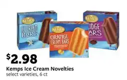 Fareway Kemps ice cream novelties offer