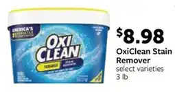 Fareway Oxiclean stain remover offer