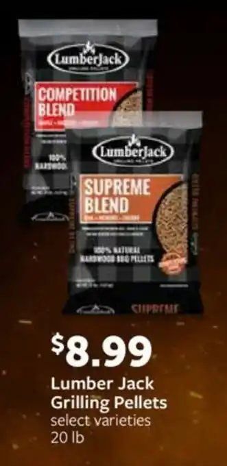 Fareway Lumber jack grilling pellets offer